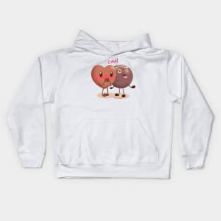 Lovely chocolates - Sweet kiss Kids Hoodie